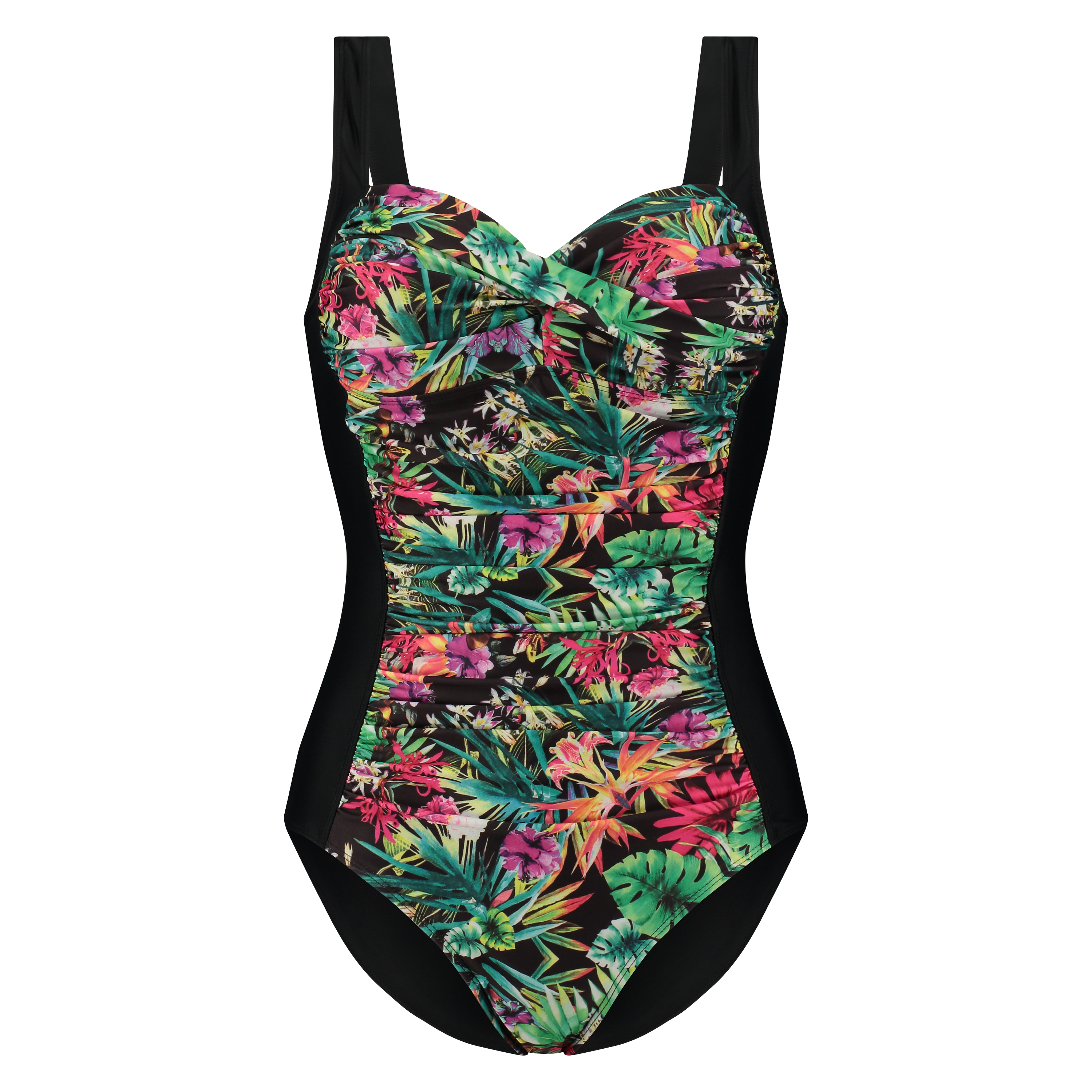 Maillot de bain Jungle fever, Noir, main