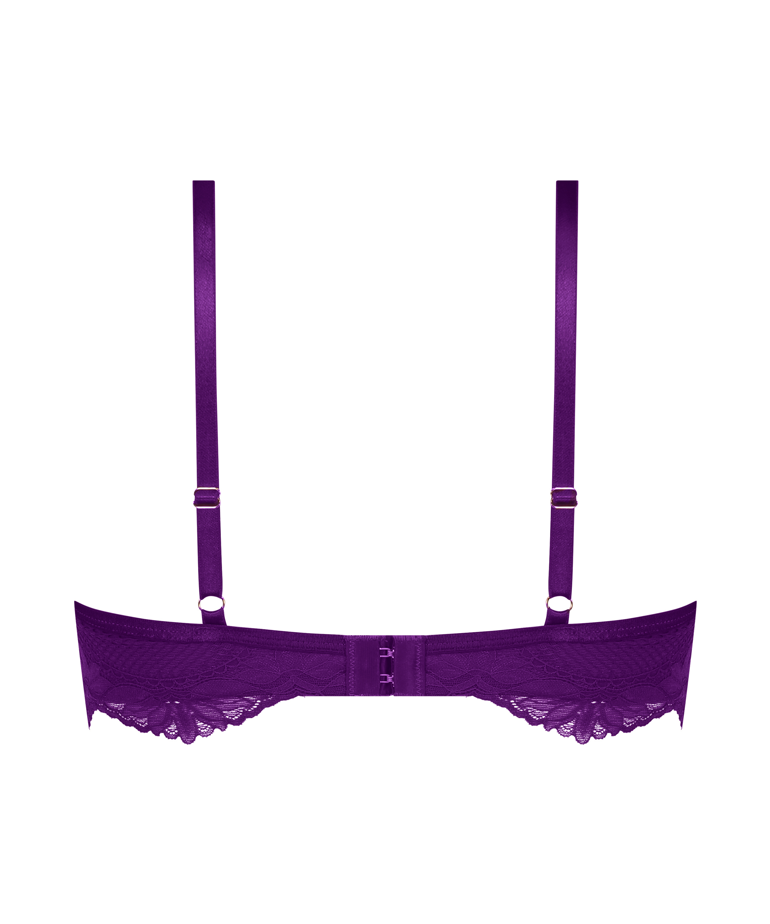 Soutien-gorge rembourré demi-bonnet à armatures préformé Belladonna, Violet, main