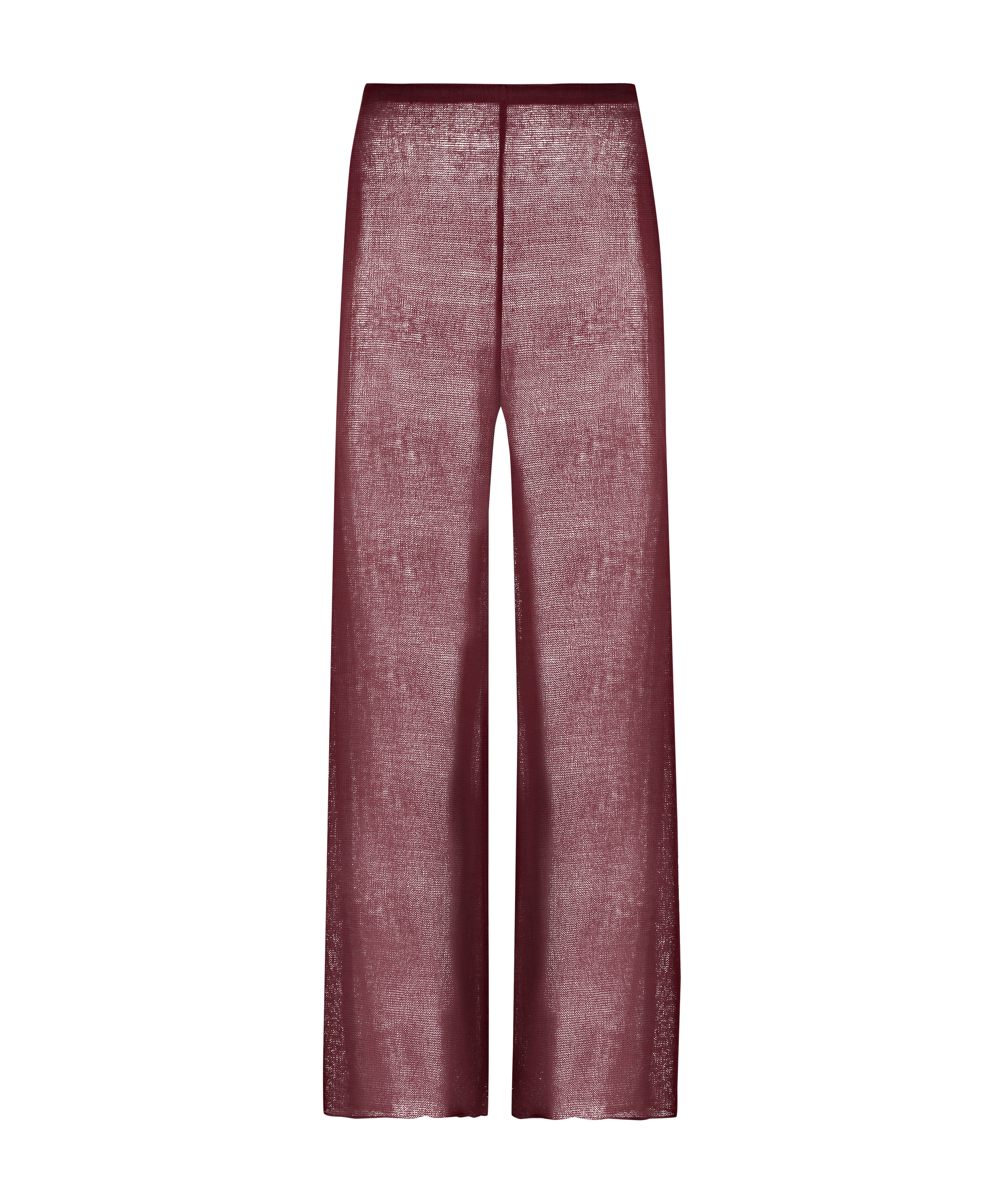 Pantalon de plage en maille ouverte, Rouge, main