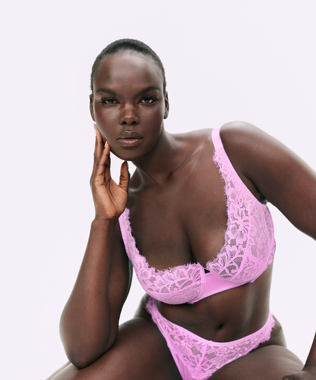 Slip brésilien Isabella, Rose