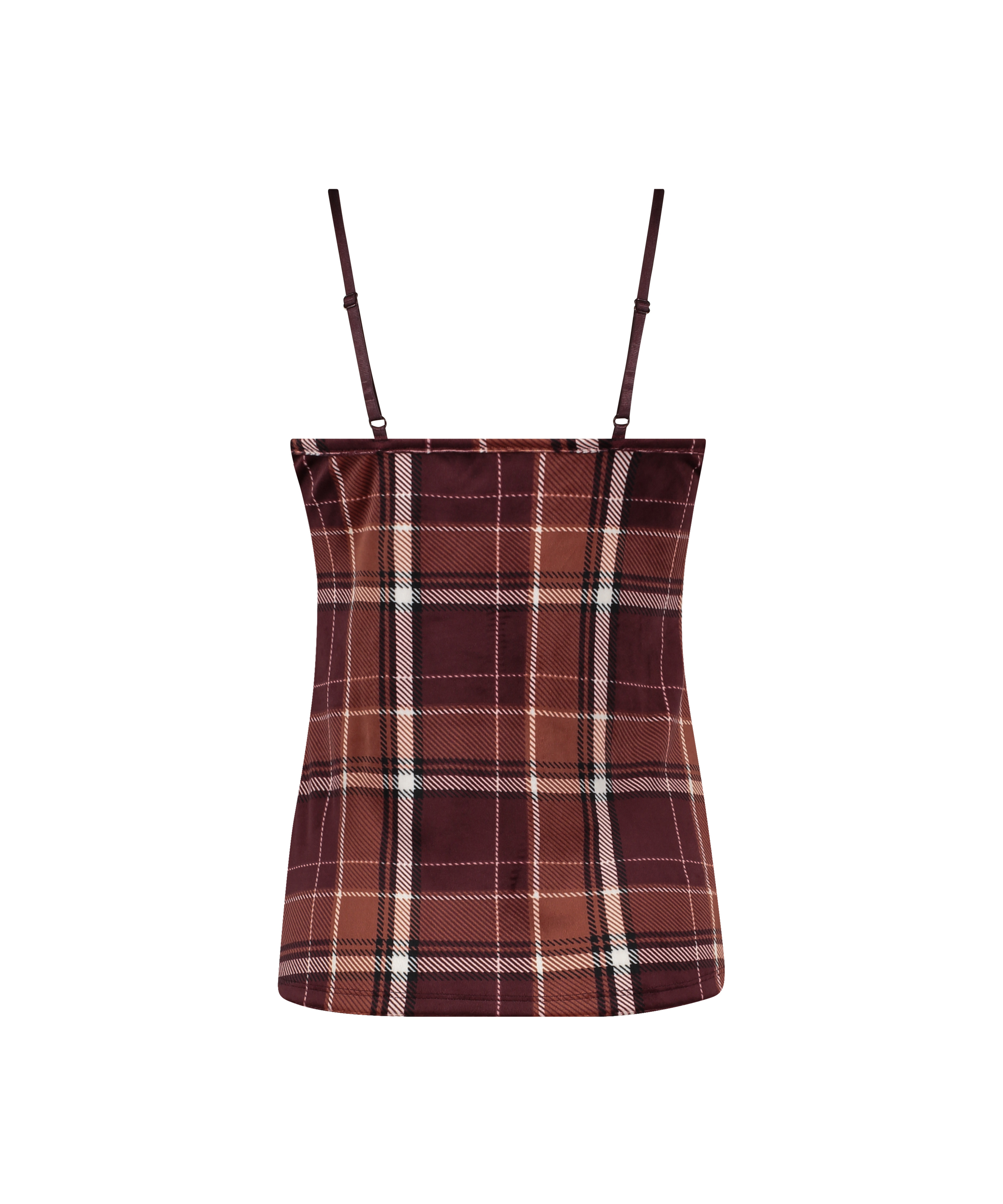 Camisole velours, Violet, main