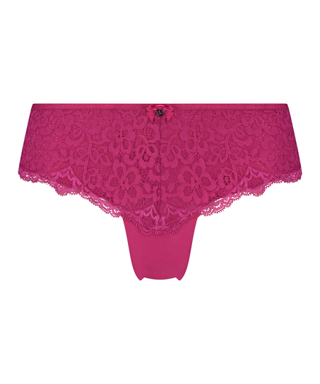 Slip brésilien Marine, Rose