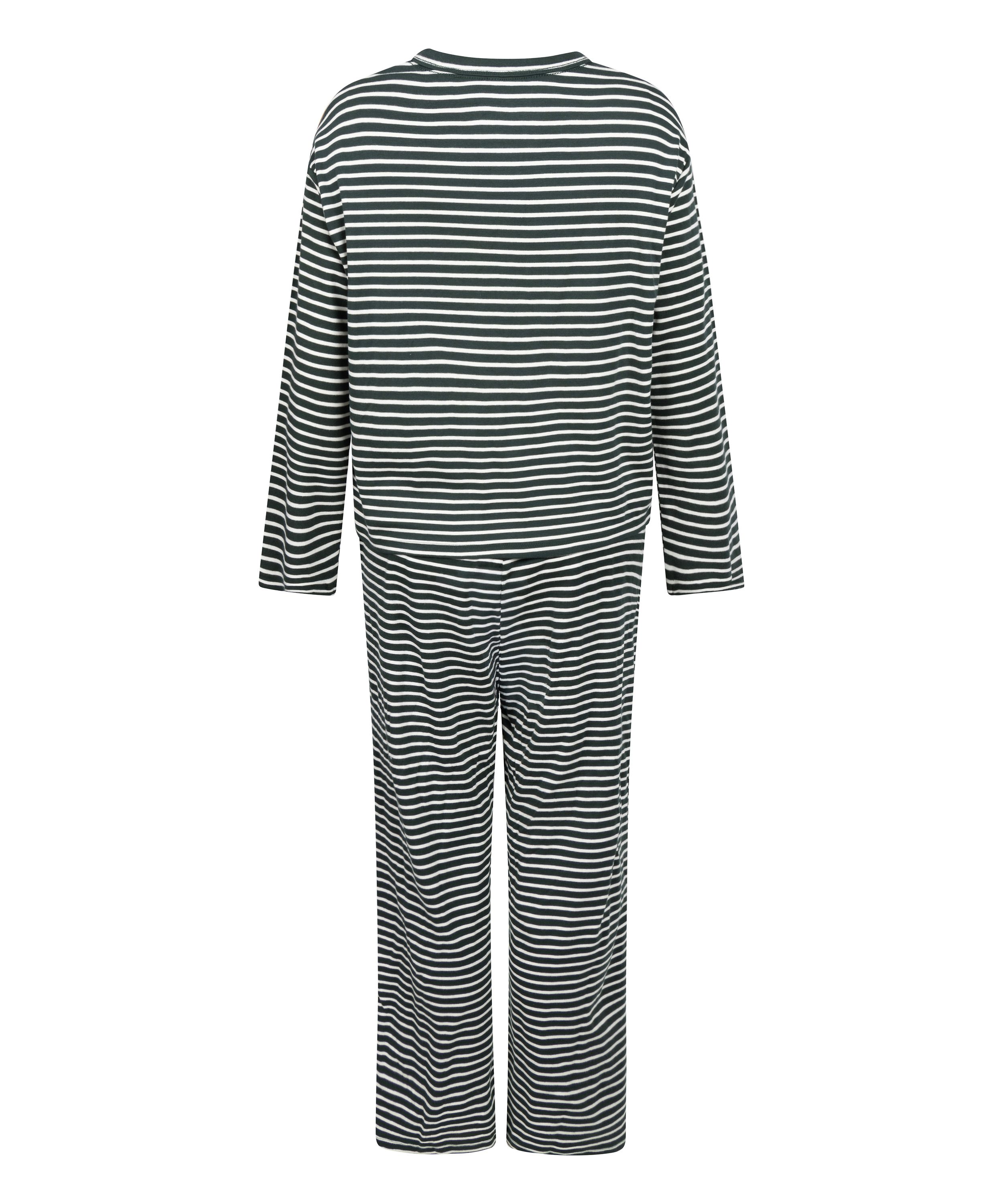 Pyjama en jersey de coton, Vert, main