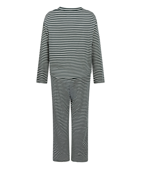 Pyjama en jersey de coton, Vert