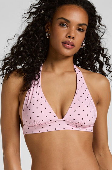 Hunkemöller Triangle Bikini Top Alicante Rose