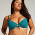 Haut de bikini Relief, Vert