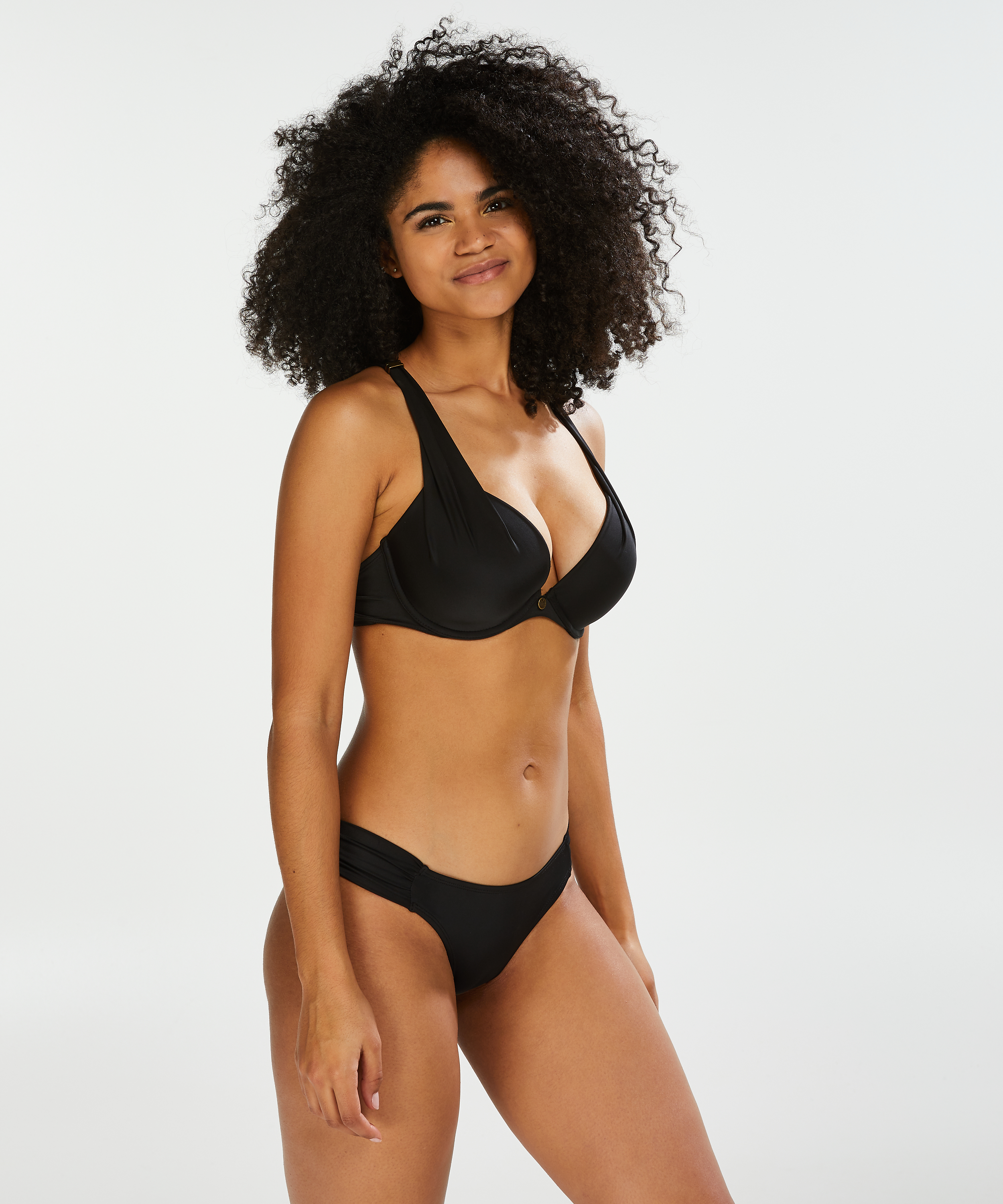 Slip de Bikini Rio Sunset Dream, Noir, main