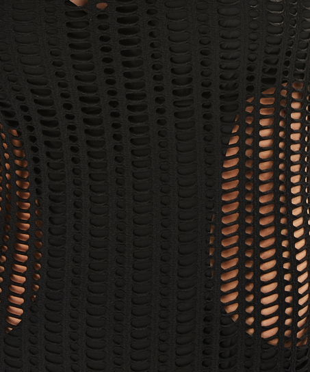 Maillot de bain Borneo Mesh, Noir