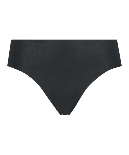 Boxer invisible en coton, Noir