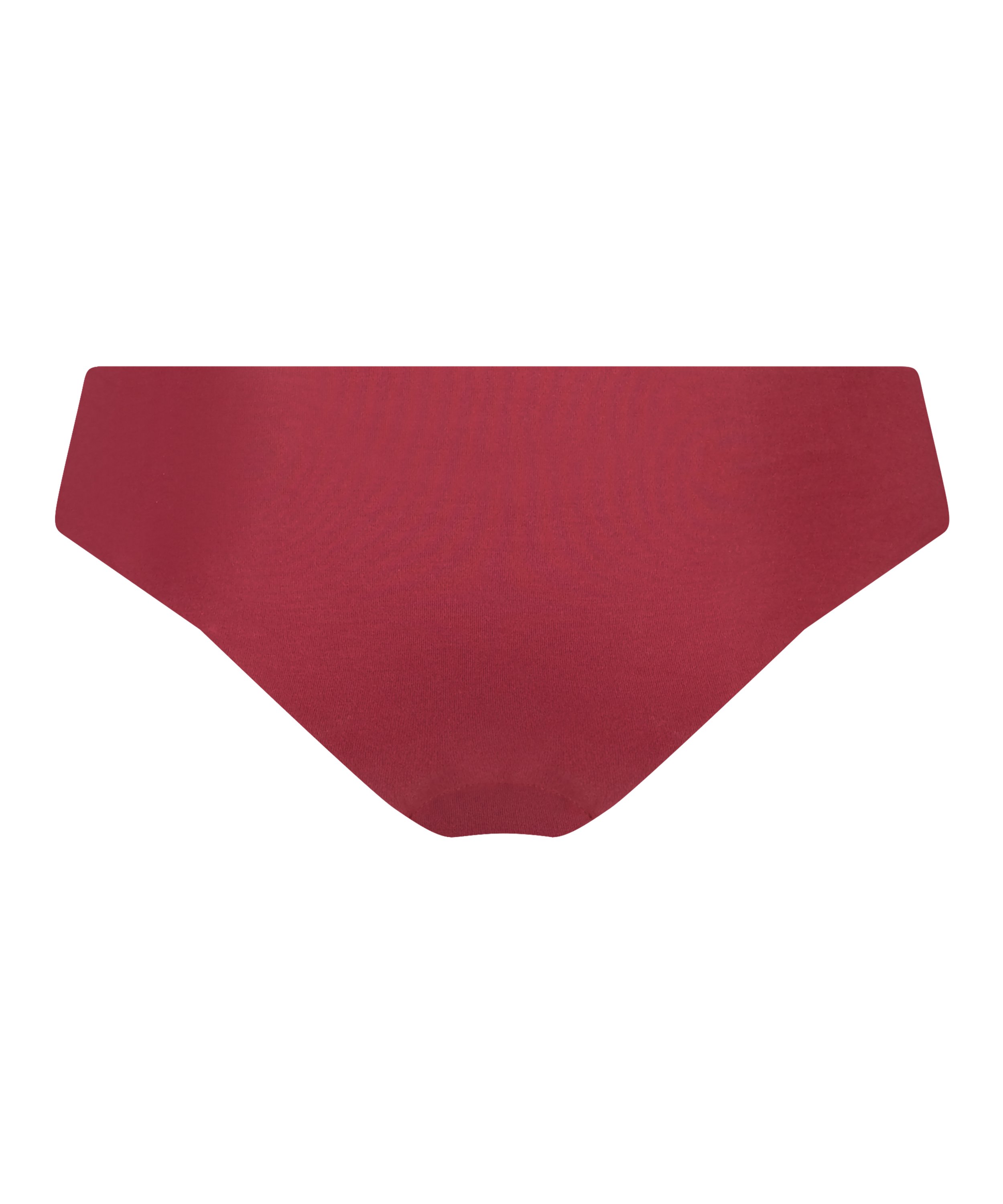 Slip brésilien invisible en coton, Rouge, main