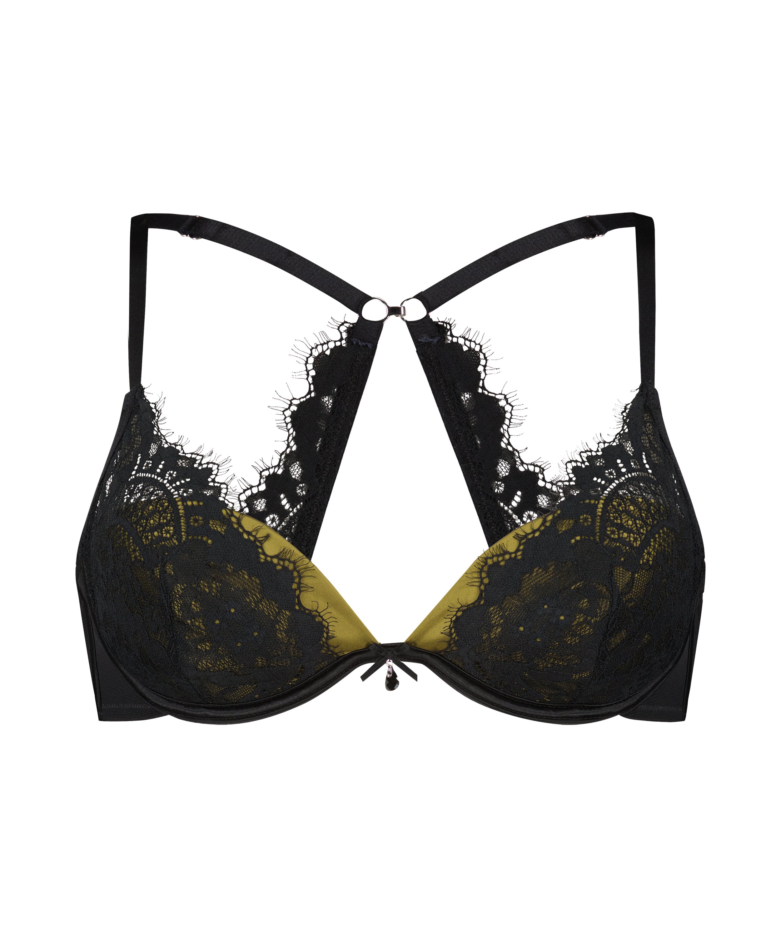 Soutien-gorge à armatures préformé Mirabella, Noir, main