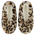 Ballerines Cosy Leopard, Beige