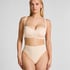 Soutien-gorge push-up sans bretelles à armatures préformé Smooth, Beige