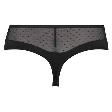 Boxer string Amelia, Noir