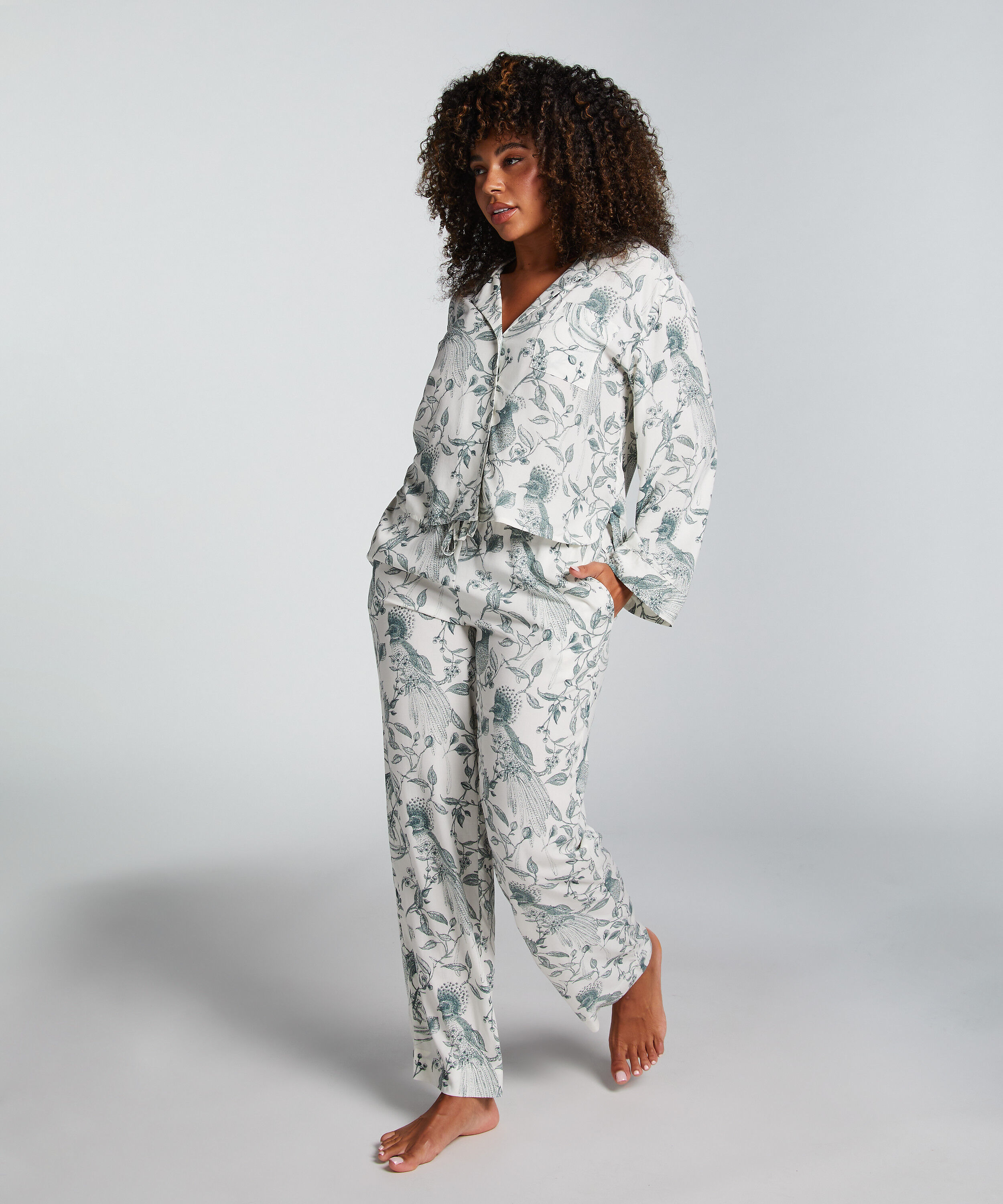 Tall Pantalon de pyjama, Blanc