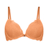 Soutien-gorge &agrave; armatures pr&eacute;form&eacute; push-up Marine, Orange