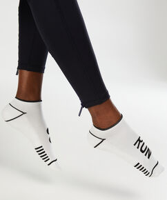 2 paires de chaussettes d'entrainement HKMX, Blanc