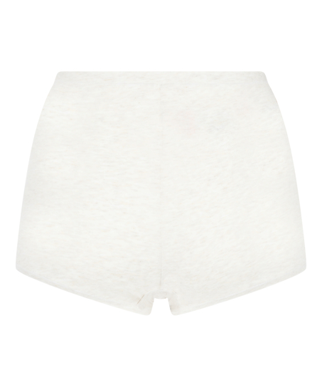 Shorty en coton doux, Beige