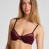 Soutien-gorge à armatures non-rembourré Dulce, Rouge