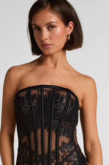 Hunkemöller Corset Chalice Noir