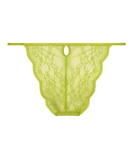 Slip br&eacute;silien Isabelle, Vert