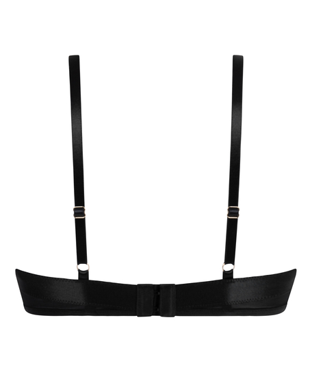 Soutien-gorge non-rembourré à armatures Nisha, Noir