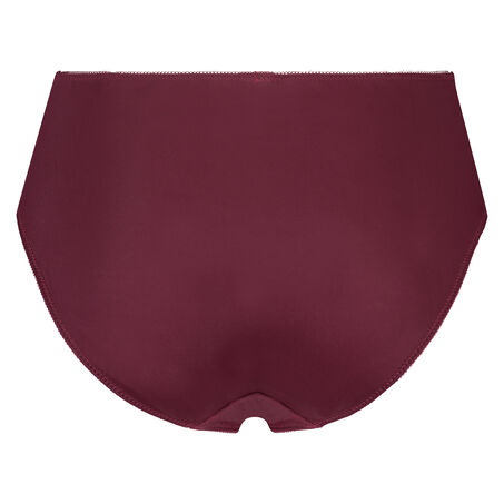 Slip taille haute Diva, Rouge