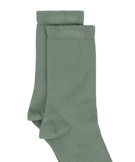 Chaussettes courtes en modal, Vert