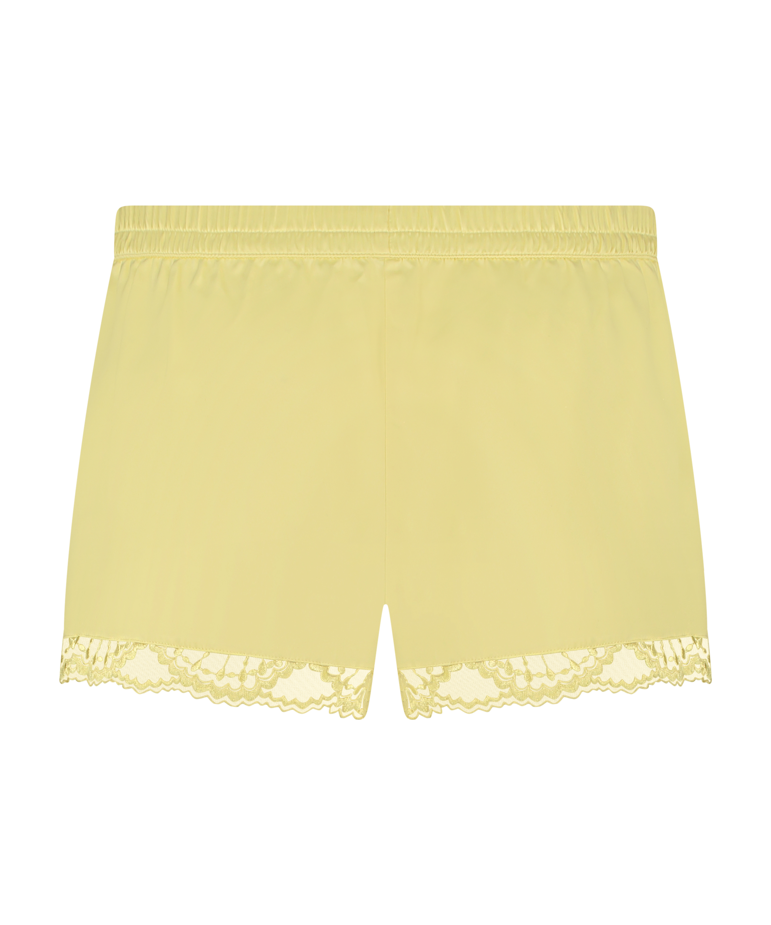 Short de pyjama Satin, Jaune, main