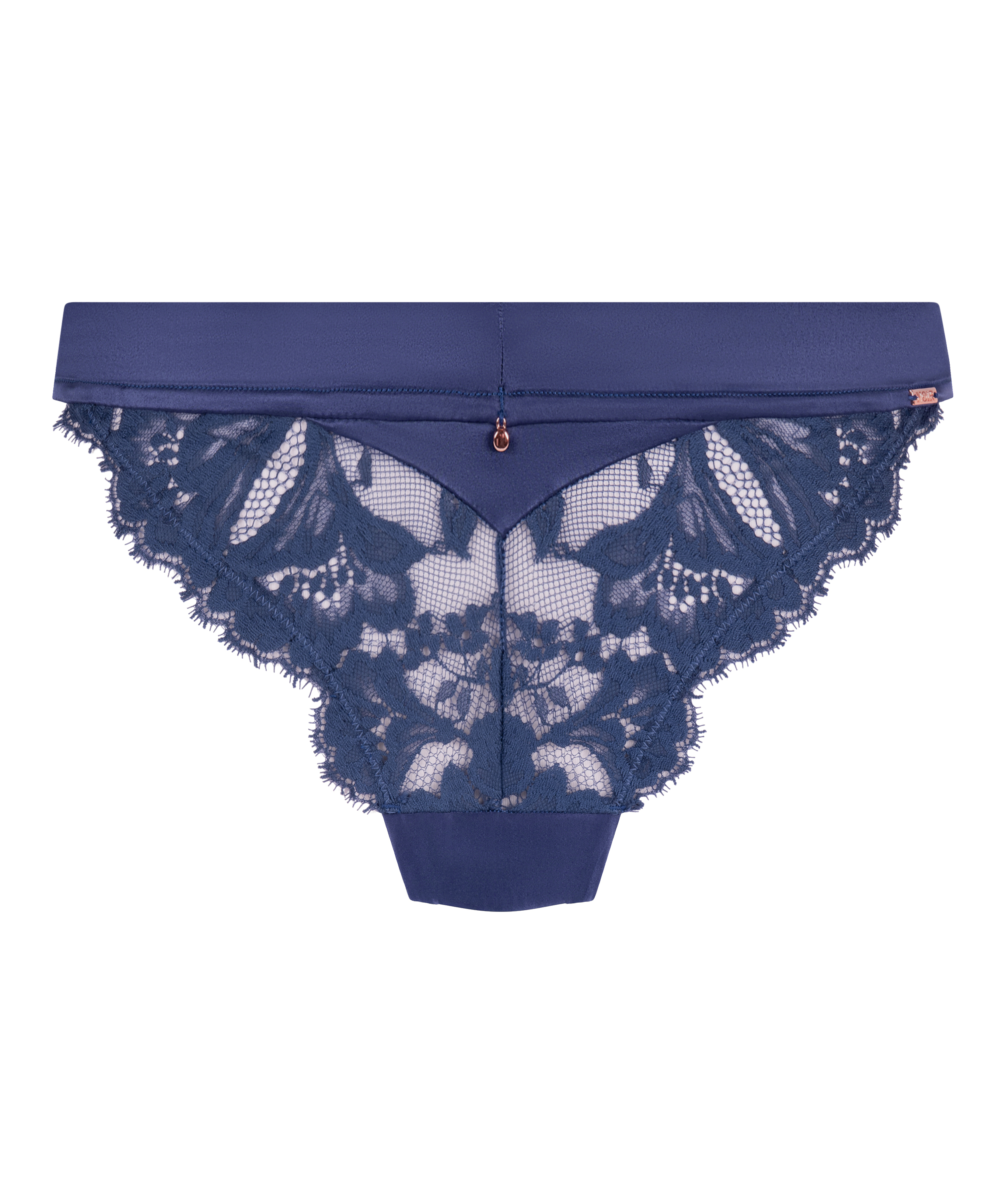 String jambe haute Grace, Bleu, main