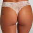 Invisible string Lace Back, Rose