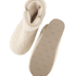 Pantoufles Teddy, Blanc