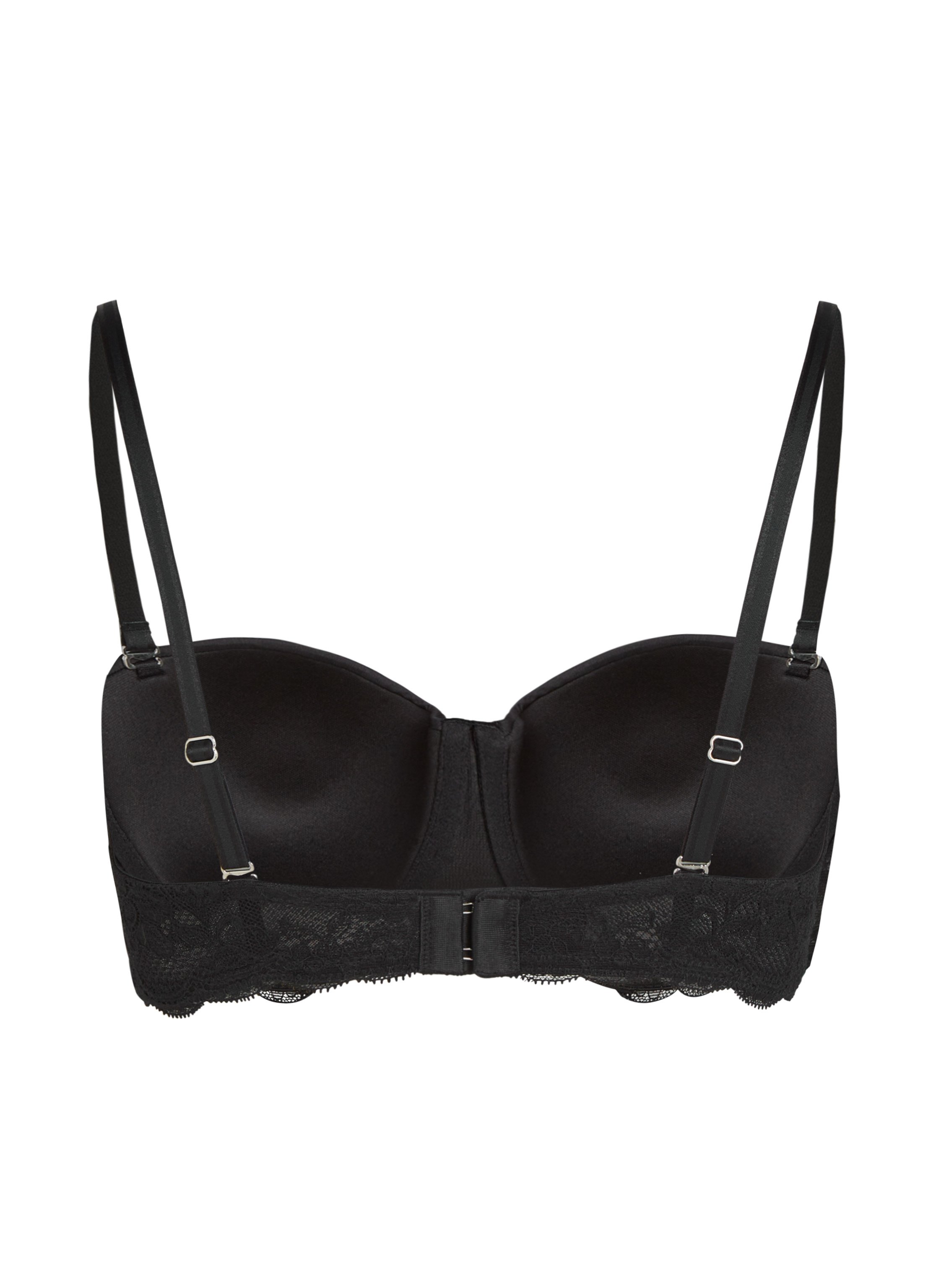 Soutien-gorge à armatures préformé sans bretelles Angie, Noir, main