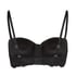 Soutien-gorge à armatures préformé sans bretelles Angie, Noir