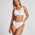 Soutien-gorge sans armatures non-préformé Sara, Blanc
