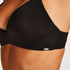 Soutien-gorge sans armatures préformé Mona, Noir
