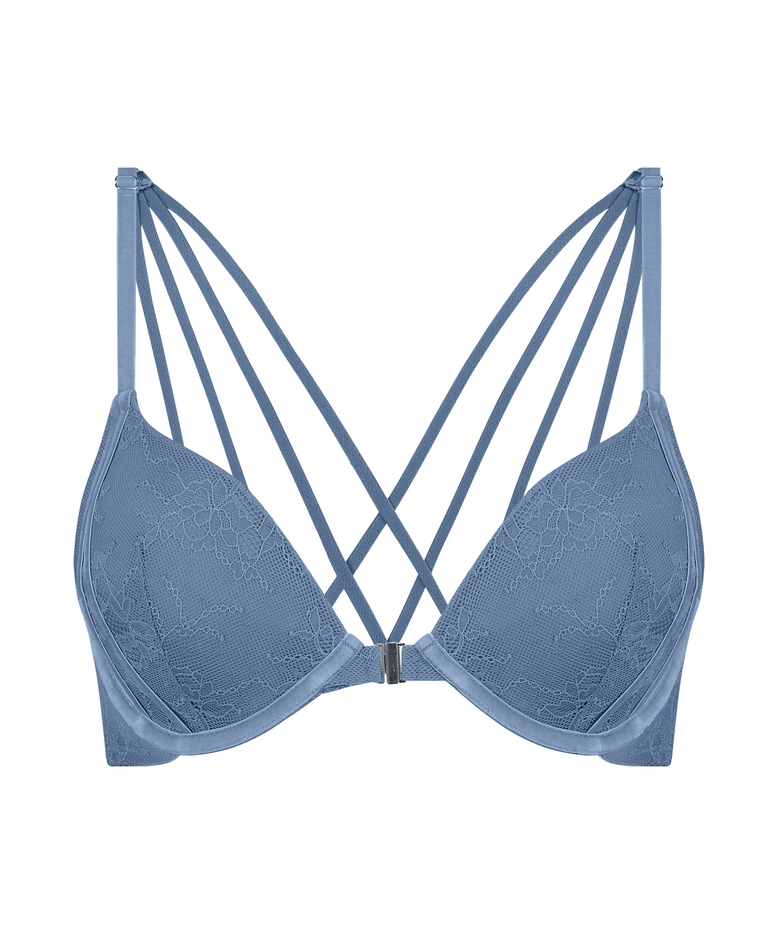Soutien-gorge à armatures préformé push-up Molly, Bleu, main