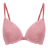 Soutien-gorge &agrave; armatures pr&eacute;form&eacute; push-up Marine, Rose