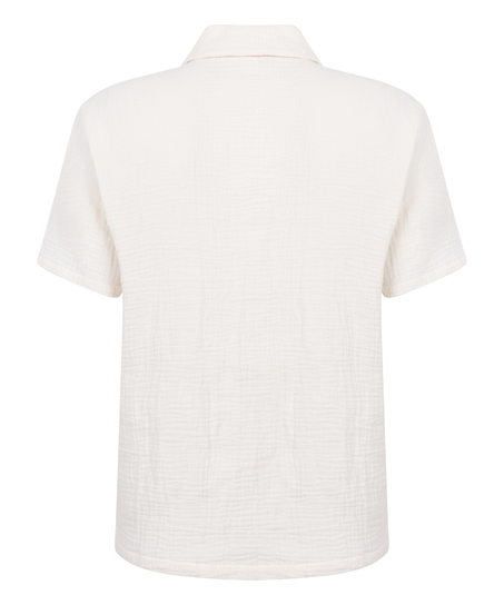 Veste en mousseline, Blanc