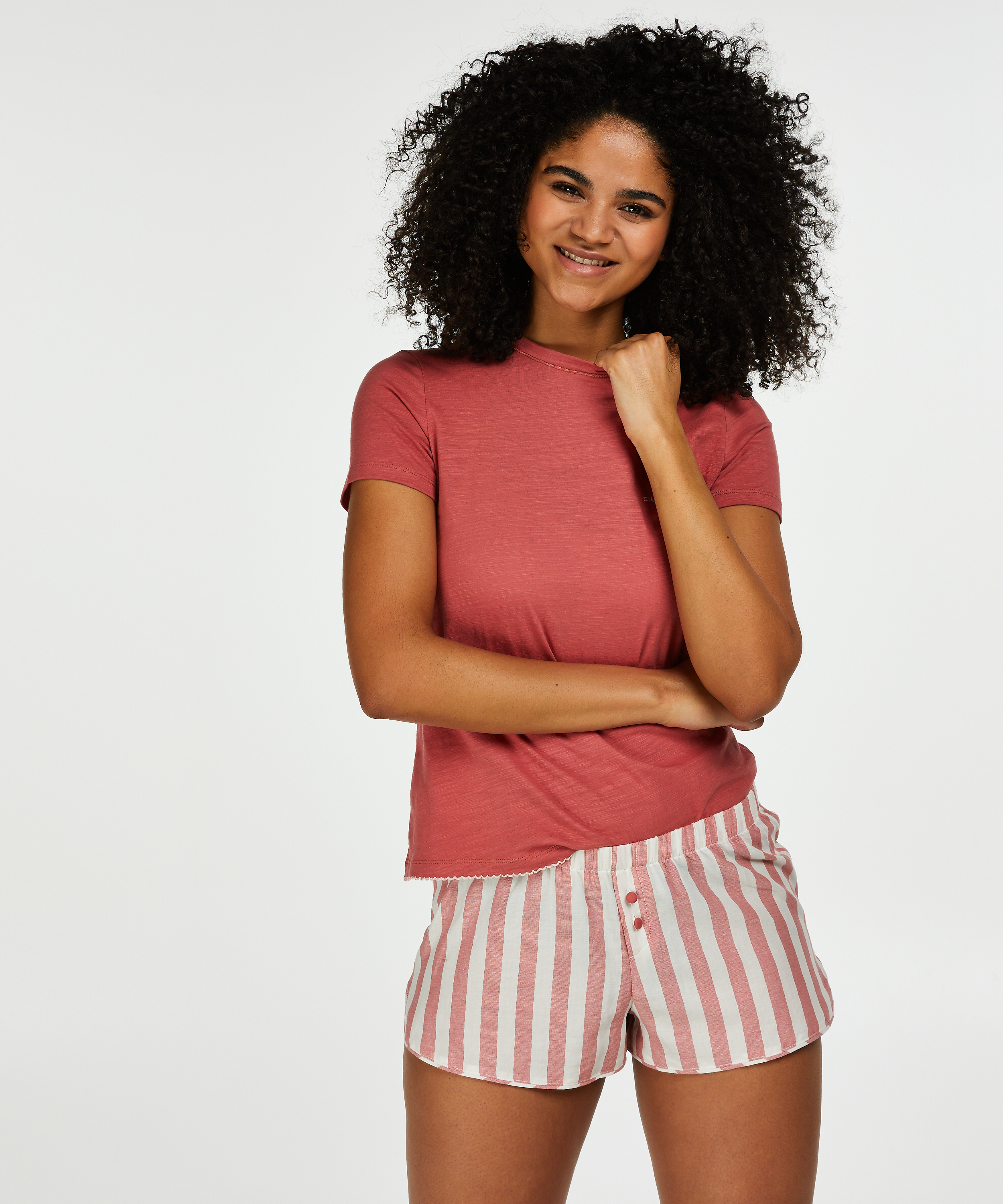 Short stripe, Rouge, main