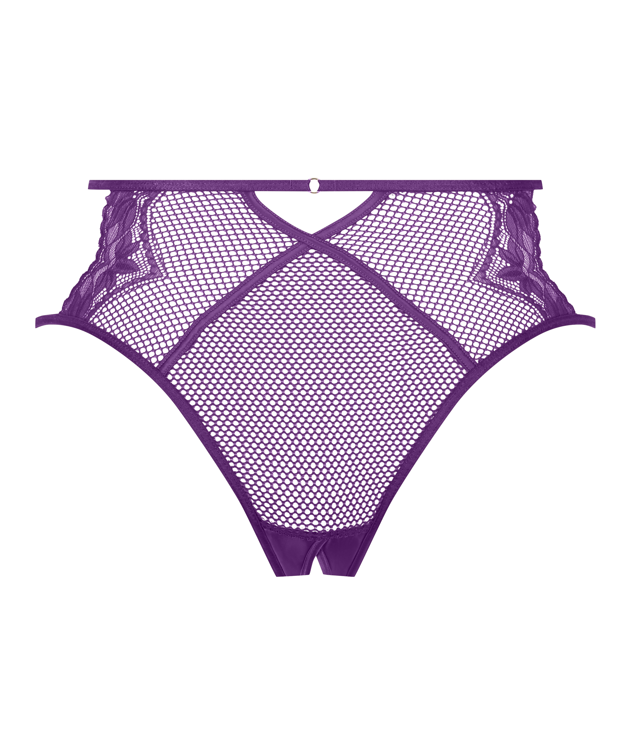 Slip brésilien Belladonna, Violet, main