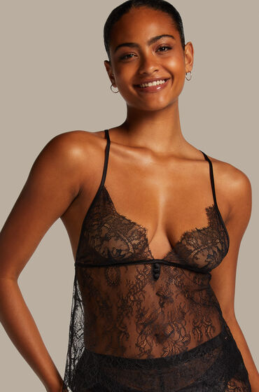 Hunkemöller Camisole Lace Delphine Noir