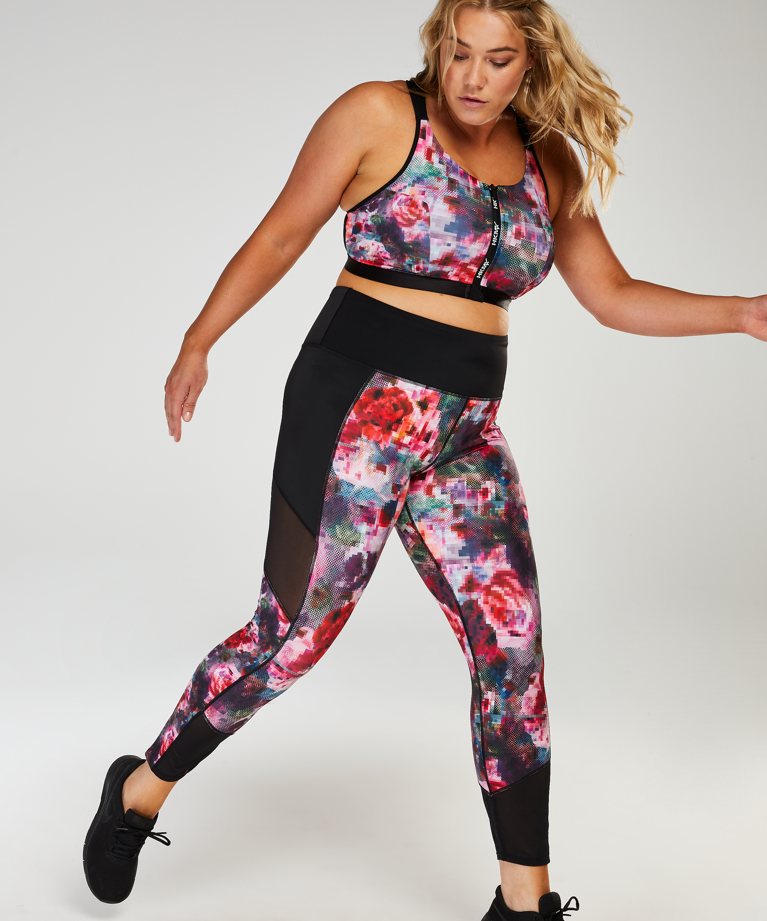 Legging de sport taille haute HKMX, Rouge, main