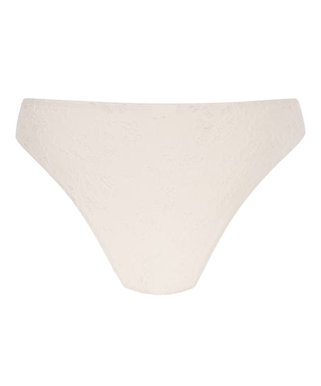 Bas de bikini Crochet, Blanc