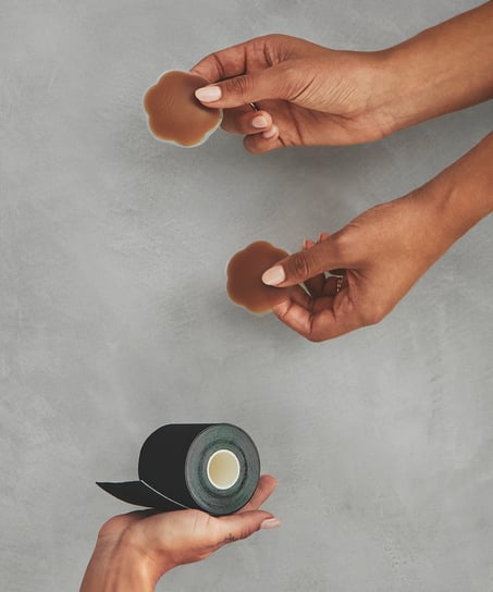 Silicon nipple covers, Marron