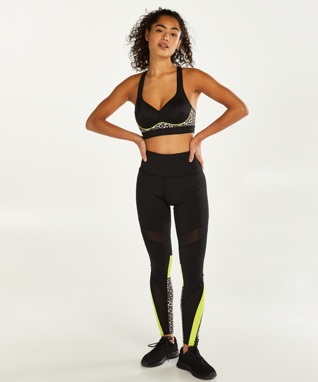 HKMX Soutien-gorge de sport The All Star Level 2, Noir