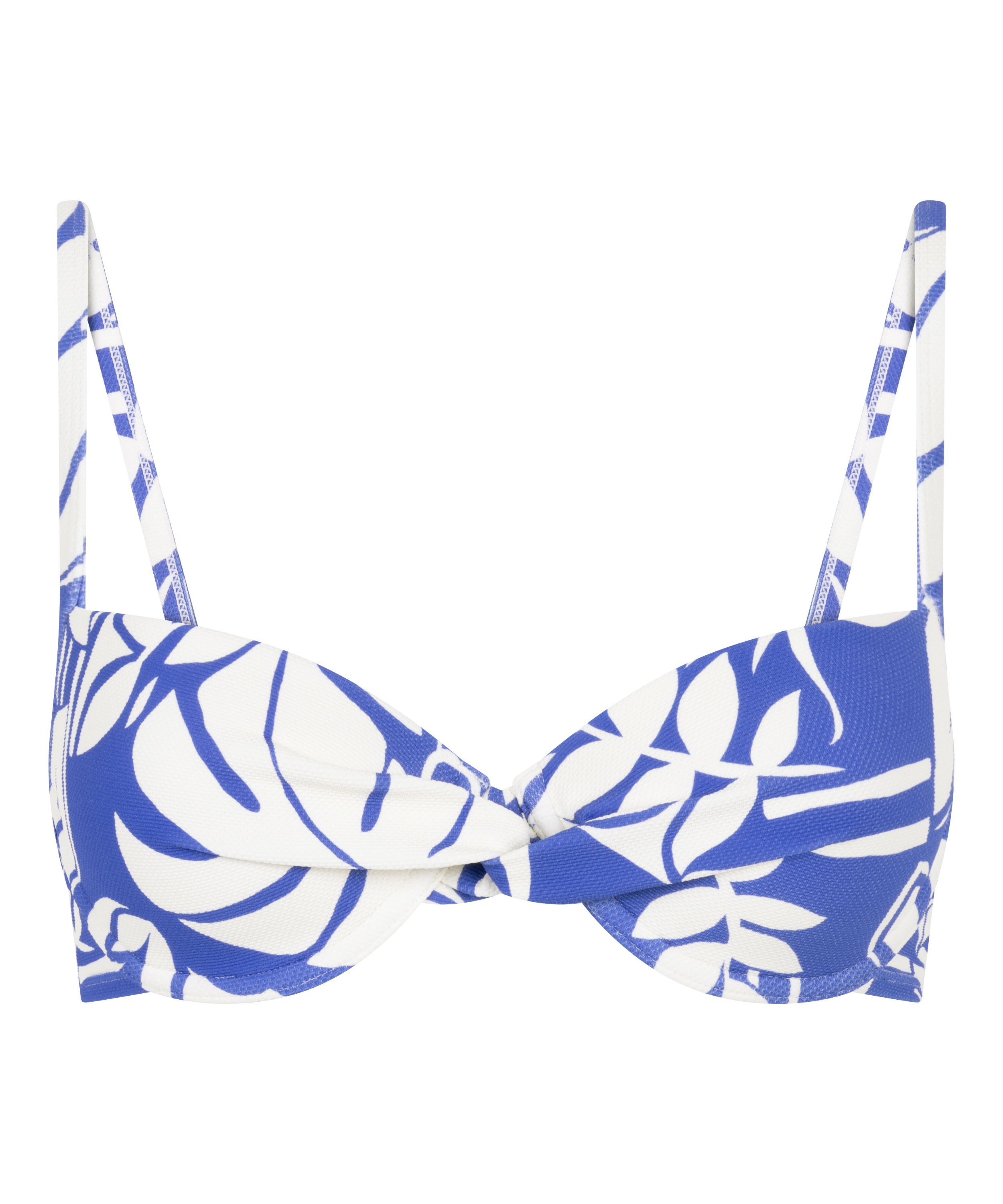 Haut de bikini Maurice, Bleu, main