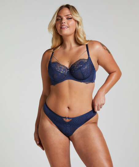 Soutien-gorge rembourré à armatures Pearlene, Bleu