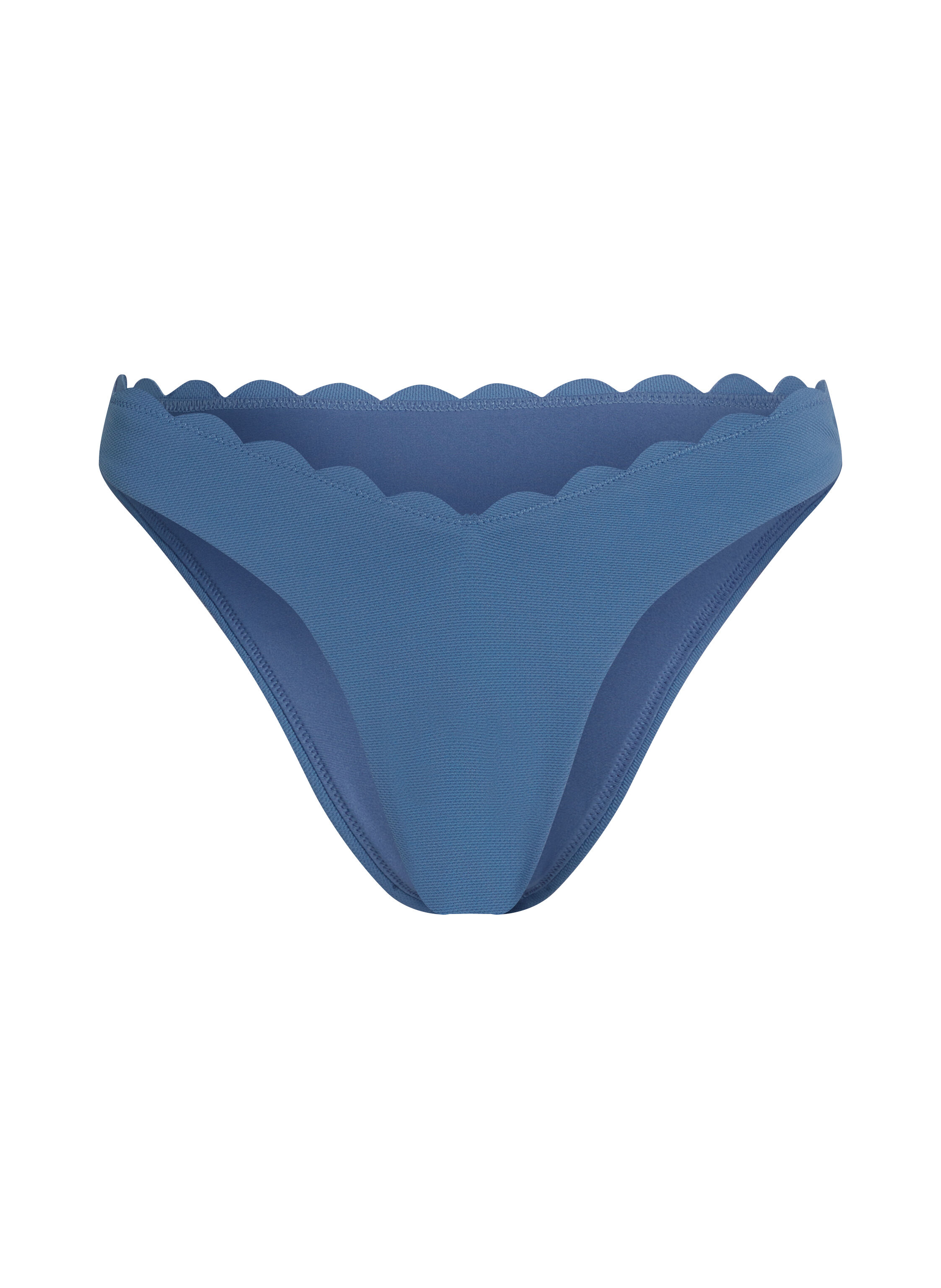 Slip de Bikini Échancrés Scallop