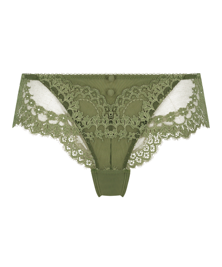 Slip br&eacute;silien Daisy, Vert